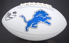Ifeatu Melifonwu Autographed Lions Football