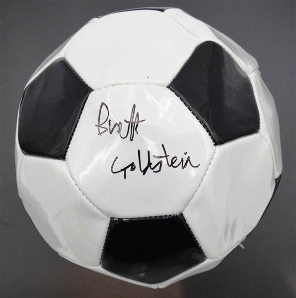 Brett Goldstein Autographed Soccer Ball (Ted Lasso)
