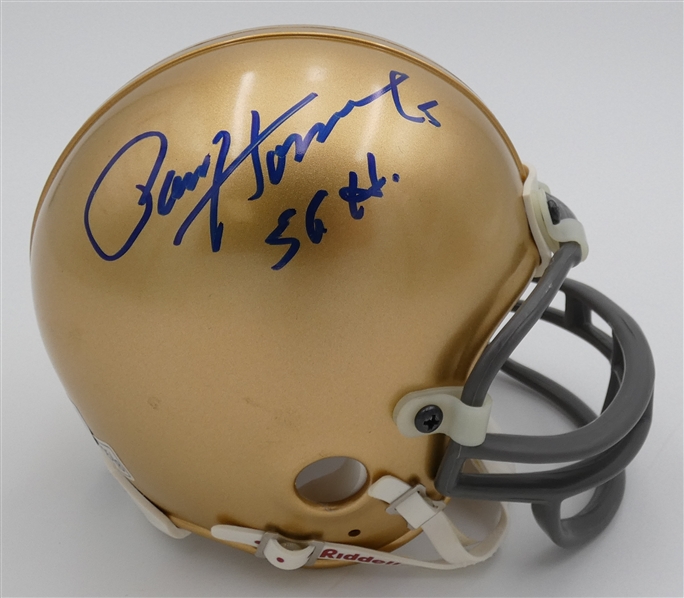 Paul Hornung Autographed Notre Dame Mini Helmet