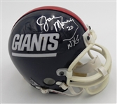 Joe Morris Autographed Giants Mini Helmet