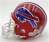 Reggie McKenzie Autographed Bills Mini Helmet