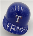 Toby Harrah Autographed Rangers Mini Helmet