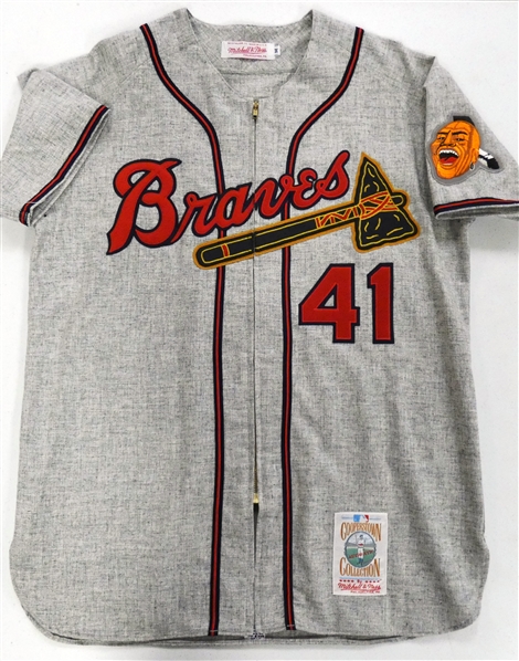 Eddie Mathews Milwaukee Braves Mitchell & Ness Authentic Jersey