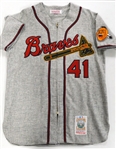 Eddie Mathews Milwaukee Braves Mitchell & Ness Authentic Jersey