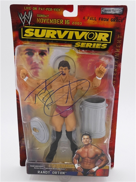 Randy Orton Autographed Action Figure