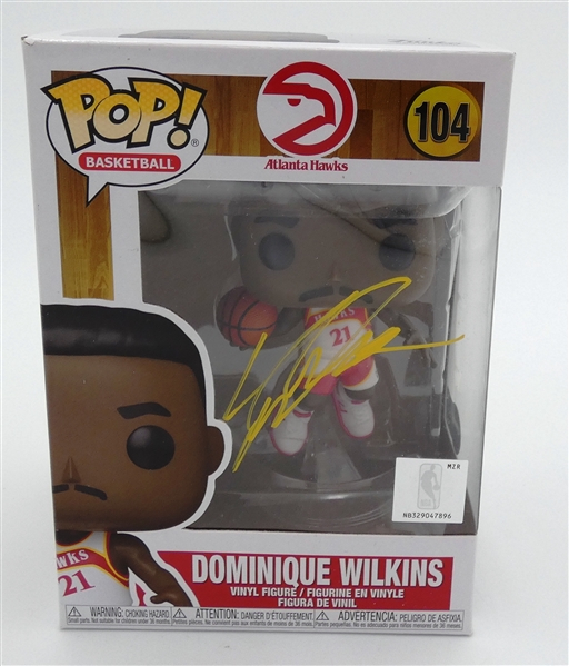 Dominique Wilkins Autographed Funko POP!
