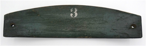 Tiger Stadium Seat Slat 1912-1977