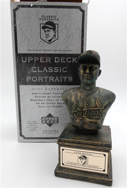 Stan Musial Upper Deck Classic Portraits Bust