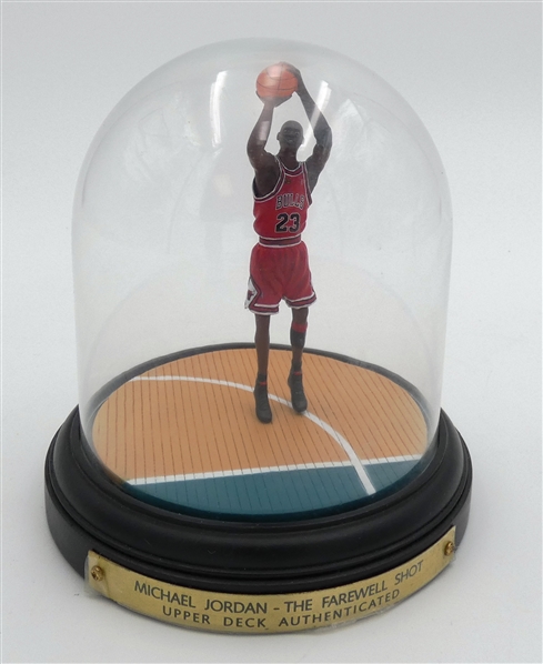 Michael Jordan Farewell Shot Upper Deck Figurine