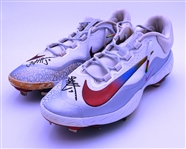 Jack Flaherty Game Worn Autographed Cleats