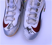 Jack Flaherty Game Worn Autographed Cleats