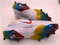 Jack Flaherty Game Worn Autographed Cleats