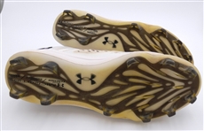 Justyn-Henry Malloy Game Worn Autographed Cleats