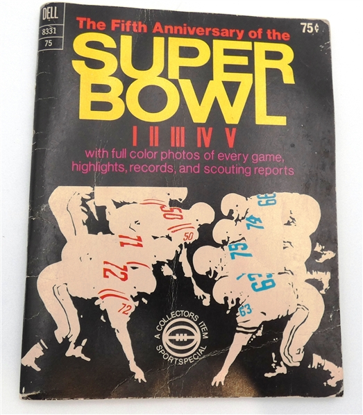Fifth Anniversary of the Super Bowl Book