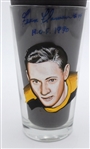 Fern Flaman Autographed Hand Painted Pint Glass
