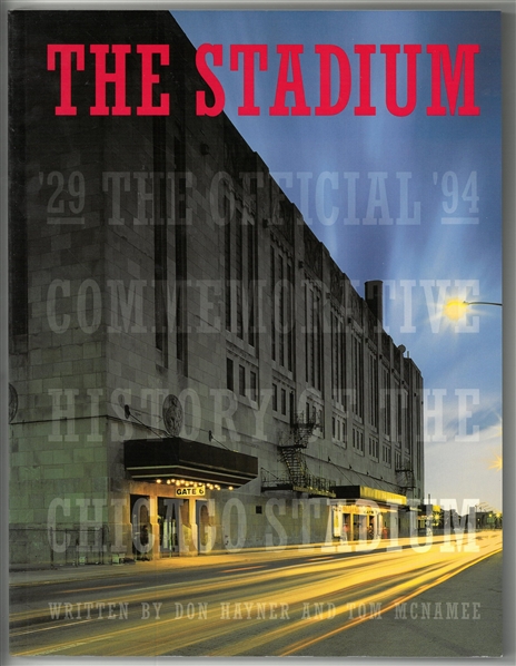 Chicago Stadium Commemorative Book