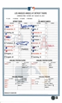Spencer Torkelson & Riley Greene Autographed 8/28/2024 Lineup Card