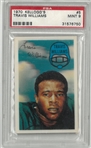 Travis Williams PSA 9 1970 Kelloggs