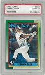 Sammy Sosa PSA 9 1990 Topps Rookie Card