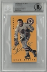 Stan Mikita Autographed 10 Grade Auto 1994 Parkhurst