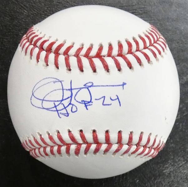 Jim Leyland Autographed Baseball w HOF