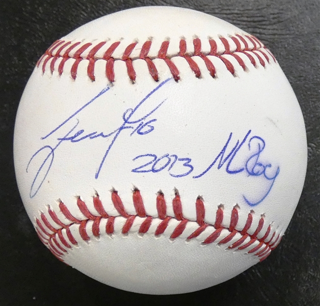 Jose Fernandez Autographed Baseball w/ ROY