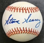 Steve Searcy Autographed Baseball