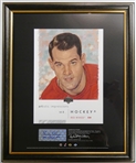 Gordie Howe Autographed Upper Deck Artistic Impressions