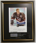 Markus Naslund Autographed Upper Deck Artistic Impressions