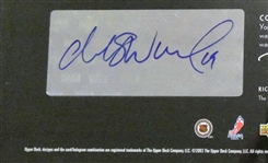 Markus Naslund Autographed Upper Deck Artistic Impressions
