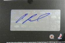 Pavel Bure Autographed Upper Deck Artistic Impressions