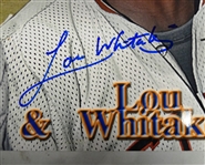 Alan Trammell & Lou Whitaker Autographed 16x20