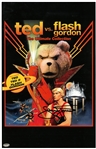 Sam J. Jones Autographed Ted vs. Flash Gordon 11x17