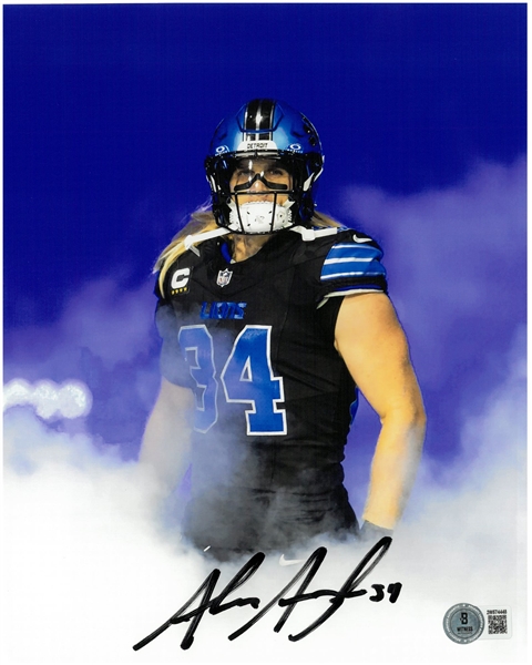 Alex Anzalone Autographed 8x10