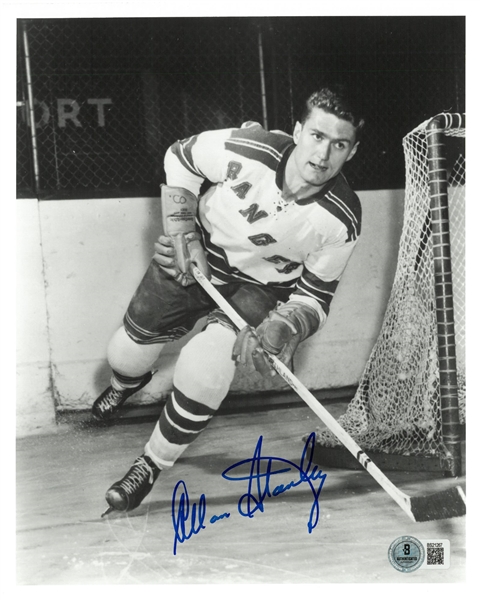 Allan Stanley Autographed 8x10