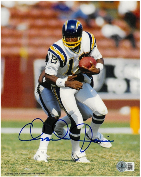 Charlie Joiner Autographed 8x10