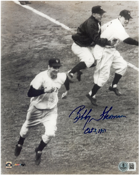 Bobby Thomson Autographed 8x10
