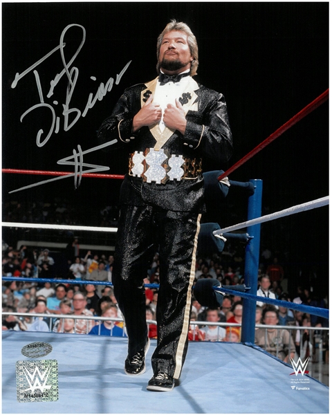Ted Dibiase Autographed 8x10