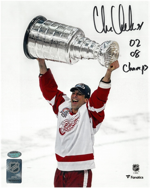 Chris Chelios Autographed 8x10