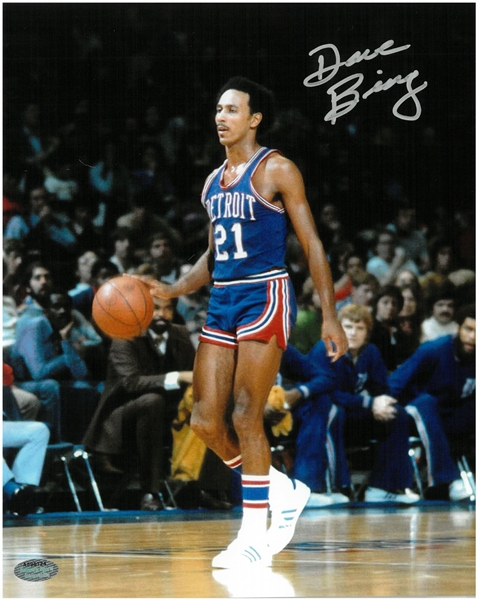 Dave Bing Autographed 8x10