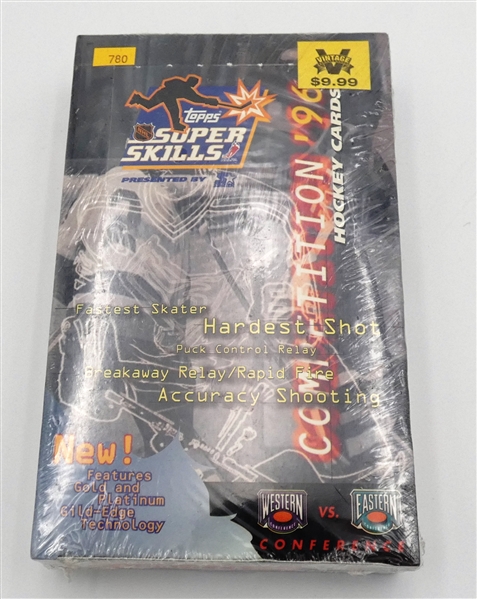 1996 Topps Hockey Skills Competition Box
