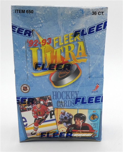 1992/93 Fleer Ultra Hockey Box