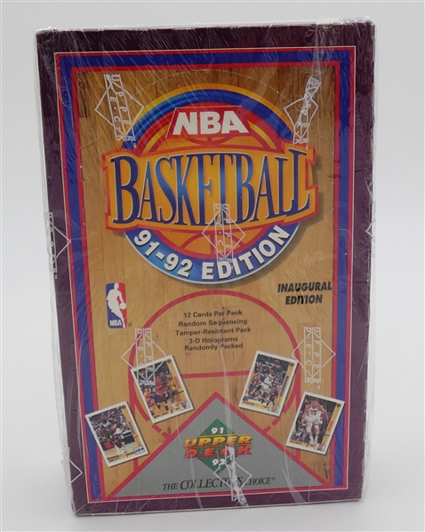 1991/92 Upper Deck Basketball Wax Box