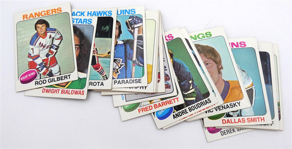 1975 Topps Hockey Lot
