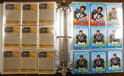 1960s/1970s Football Card Lot - Cowboys, Bengals, Bears, Colts & Falcons