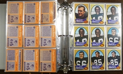 1960s/1970s Football Card Lot - Cowboys, Bengals, Bears, Colts & Falcons