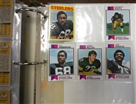 1960s/1970s Football Card Lot - Giants, Patriots, Jets, Eagles & Steelers