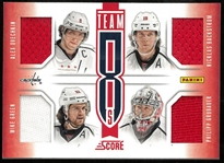 Washington Capitals Team 8s Jersey Card w/ Ovechkin