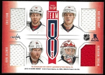 Washington Capitals Team 8s Jersey Card w/ Ovechkin