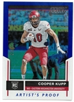 Cooper Kupp 2017 Score Artists Proof Rookie Card